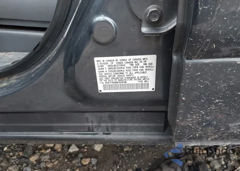 2006 Honda Pilot Ex из США, поврежденный, VIN 2HKYF18586H545138